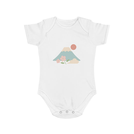 Fuji Bloom Baby Onesie