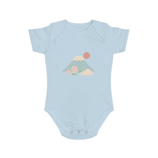 Fuji Bloom Baby Onesie