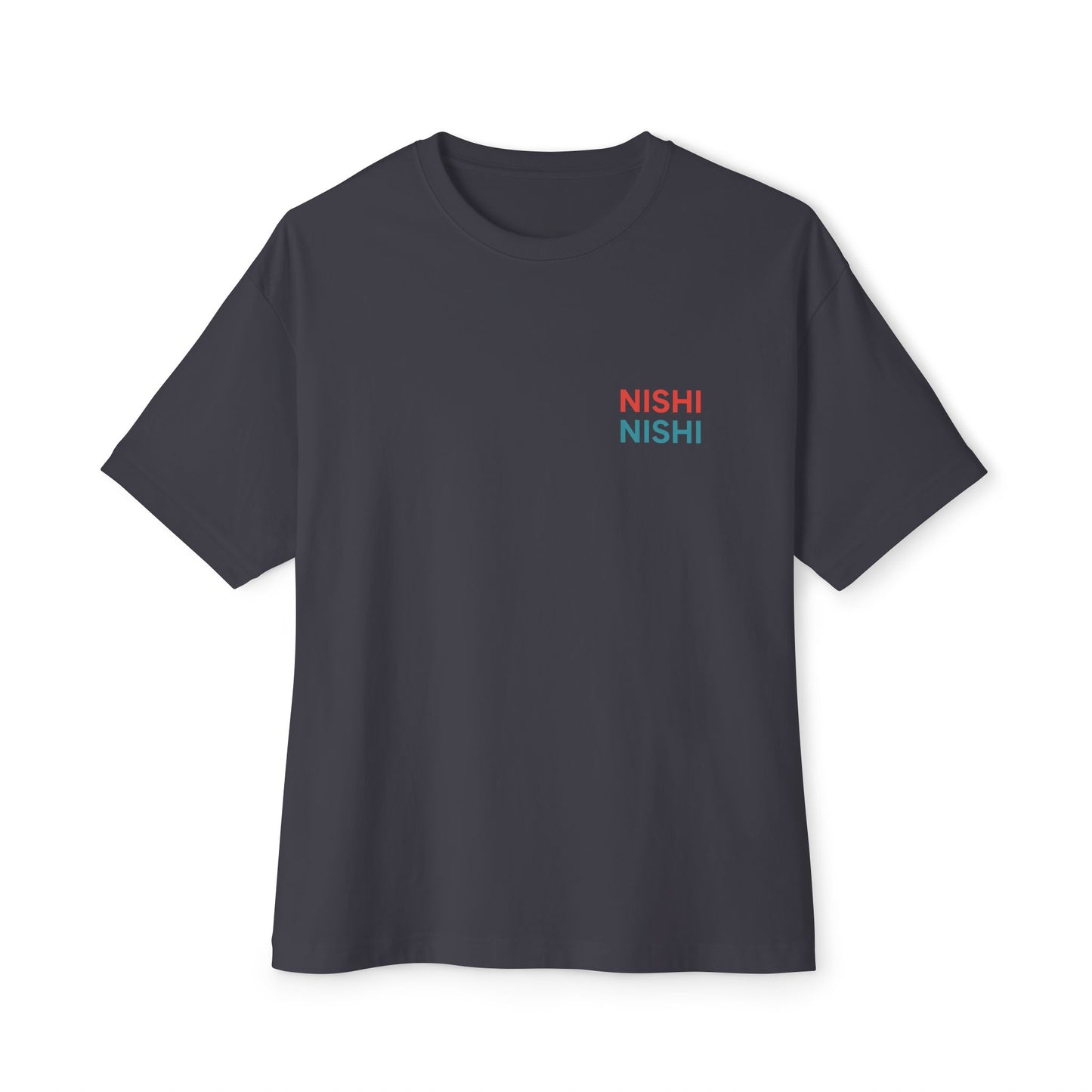 NISHI NISHI in Teal and Vermillion