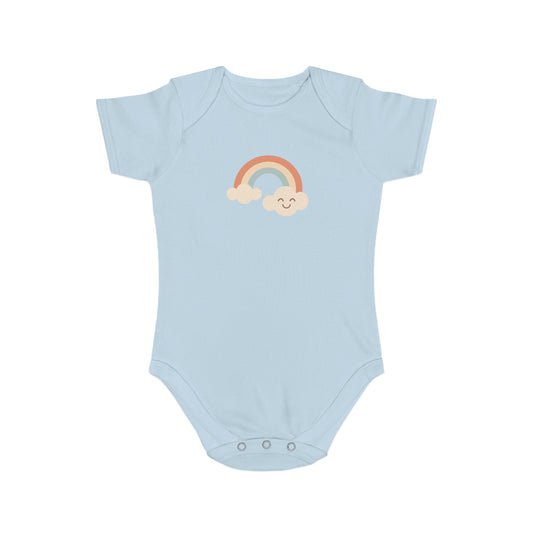 Rainbow Cloud Baby Onesie