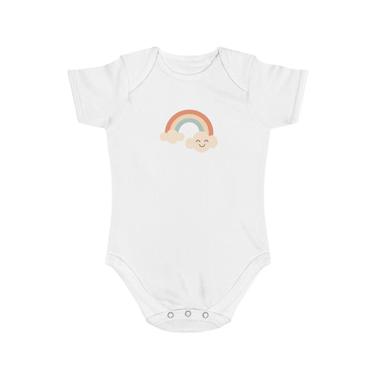 Rainbow Cloud Baby Onesie