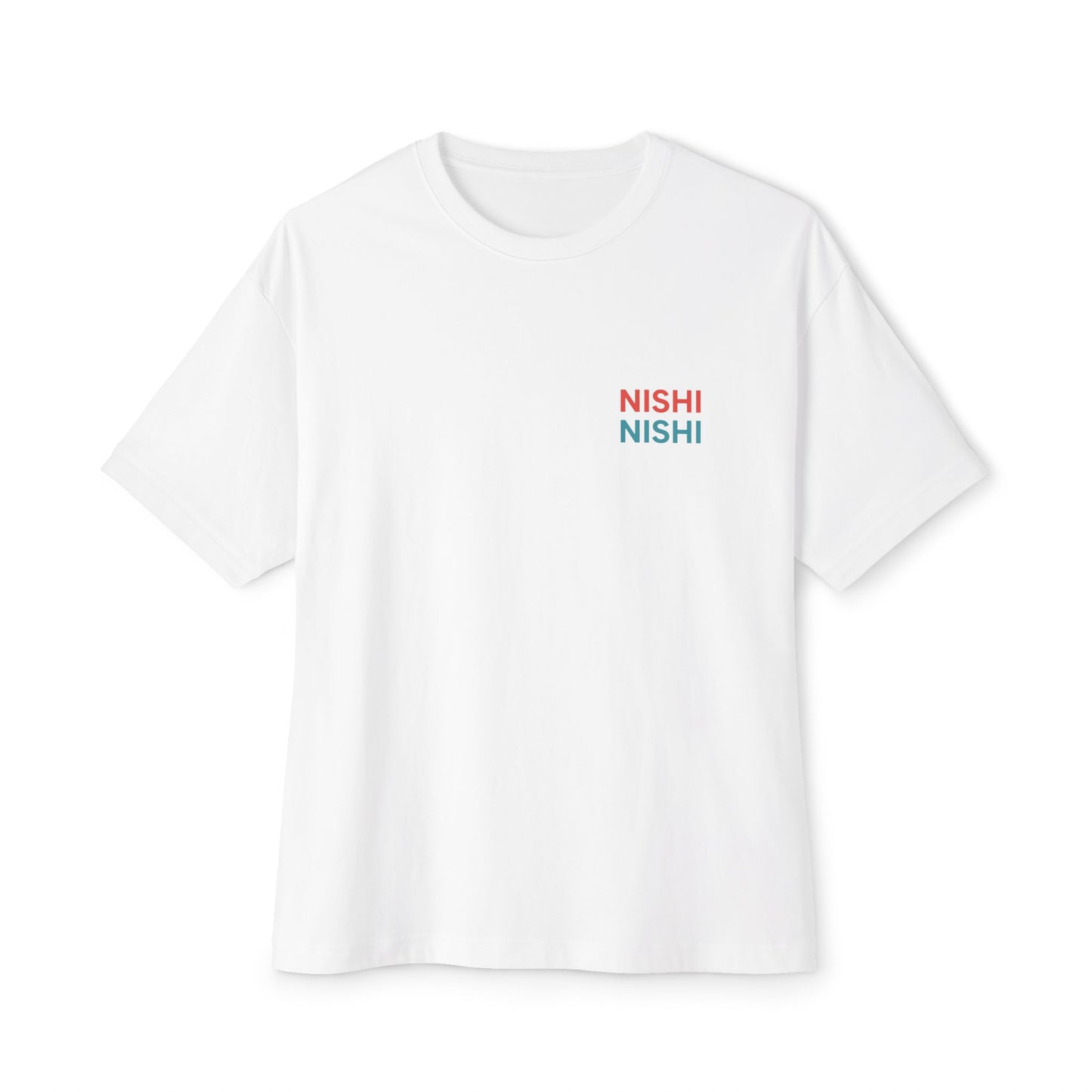 NISHI NISHI in Teal and Vermillion